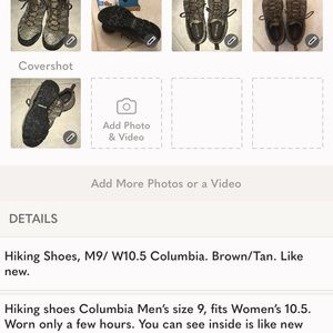 This listing I made and Poshmark won’t get account straight. Loops to profile.